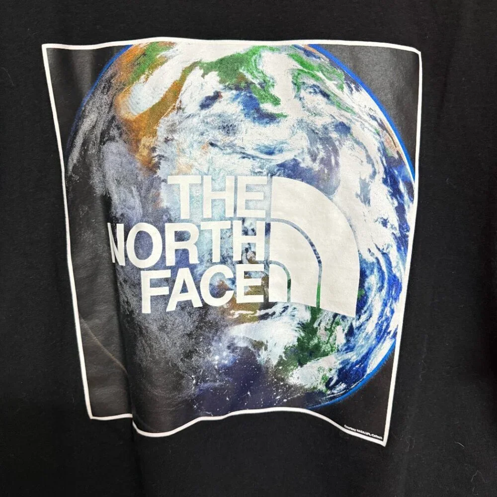 The North Face‎ Men’s Earth Graphic Tee Large Black EUC